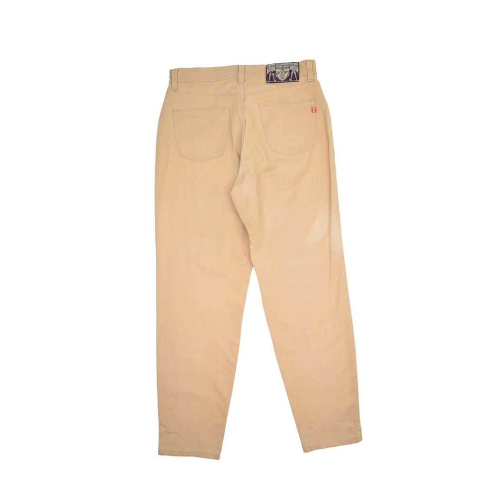 Joop Jeans Womens 42 US 12 Khaki Stretch Tapered Made in Germany Regular Fit